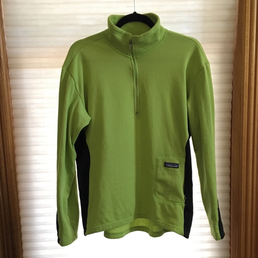 Patagonia Waffleknit zip-neck thermal
